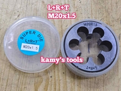 Bàn ren M20x1.5 M20x2.5 L+R+T (LRT) dụng cụ tạo ren ngoài bulong