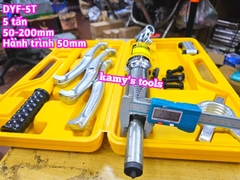 Cảo thủy lực 5 tấn Wetools DYF-5 mở 50-250mm, vam thuỷ lực 2 chấu 3 chấu 5 tấn