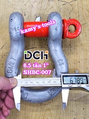 Ma ní omega chốt vặn ren SHBC-007 DCH 8.5 tấn 1 inch đường kính ty ren 28mm