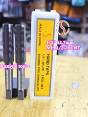 Bộ taro hệ inch tạo ren trong 1/2 inch (12.7mm) Shanghai bước ren thô và mịn 1/2-13 UNC 1/2-20 UNF
