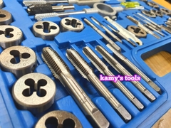 Bộ taro bàn ren 40 chi tiết ta rô ren hợp kim thép siêu cứng và bền hơn hộp nhựa mica