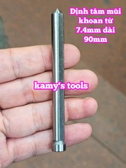 Mũi định tâm cho mũi khoan từ 7.4mm (8mm) dài 90mm