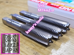 Bộ taro ta rô SKC nhật 3 mũi M14x2.0 dài 87mm đầu vuông 8mm