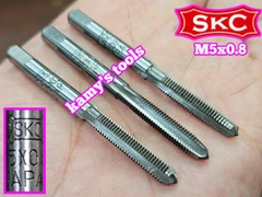Bộ taro ta rô SKC M5x0.8 Nhật 3 mũi chính hãng logo khắc rõ nét