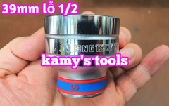 Đầu tuýp đầu khẩu 39mm 1/2 inch Kingtony mở nồi xe tay ga model 433539MR