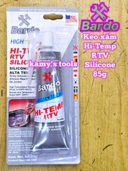 Keo dán ron tạo ron chịu nhiệt Xám Bardo Hi-Temp RTV Silicone 85g
