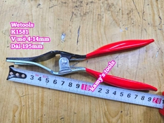 Kìm tách ống tháo mở ống dẫn dầu nhiên liệu chân không xe ô tô 4mm-14mm Wetools K1581 dài 195mm