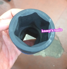 Đầu tuýp đầu khẩu đen dài lục giác dài 80mm Kingtony 1 inch 36mm 38mm 41mm 883536M 883538M 883541M