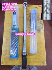 Cần siết lực Kingtony 1/2 inch 34462-4DG 80-400Nm dài 613mm, cần chỉnh lực