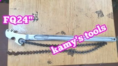 Cờ Lê Xích 24” Wetools Mở Được Ống 170mm (Cảo Dây Xích 24”)