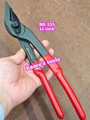 BH-555 Kéo cắt đai sắt thép Black Hand 12 inch 300mm cắt đai sắt 28mm dày 0.8mm