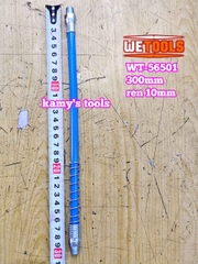 Dây bơm mỡ bò có lò xo chịu áp lực cao dài 300mm 10000psi Wetools WT-56501