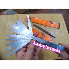 Thước Căn Lá, Thước Lá Căn Chỉnh Cò Xu Pắp Asaki Ak-0137 Ak-0139 Ak-0141 Ak-0142 Loại 17 Lá bán lẻ từng cây