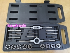 Bộ taro bàn ren 20 chi tiết ta rô ren hợp kim thép siêu cứng và bền hơn hộp nhựa mica