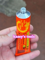 Keo Rồng Vàng P-66 dạng tuýp 25g dán gỗ, ván ép, gạch men, đá granit, sàn gỗ, mút PU, da, thảm, formica, tấm nhôm alu