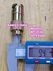Đầu bơm mỡ ngạnh Wetools WT-0556 ren 9.6mm