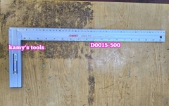 D0015-500 Thước ke góc vuông hợp kim nhôm 500mm C-mart