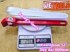 Cờ lê cảo mở lọc nhớt lọc dầu bằng dây cán nhôm 12 inch dây dài 880mm Wetools WT-42212A