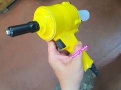 Kìm rút đinh tán bằng hơi Air Riveter, máy tán đinh rive dùng khí nén loại ngang dạng sung