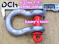 Ma ní omega chốt vặn ren SHBC-006 DCH 6.5 tấn 7/8 inch đường kính ty ren 25mm