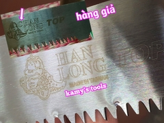 Lưỡi cưa gỗ TOP HAN LONG thép SK-95 dài 350mm model F890302-BLADE chính hãng