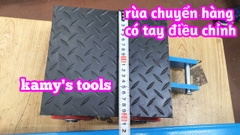 Con rùa chuyển hàng 4 bánh xe 6 tấn WQ-6T có tay cầm điều hướng