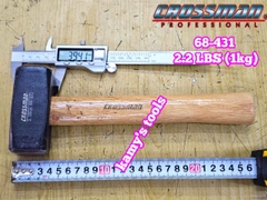 Búa thép đầu vuông cán gỗ Crossman 1kg 1.3kg 1.5kg 2kg 68-431 68-432 68-433 68-434