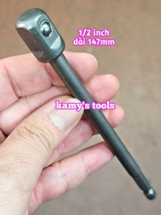 Đầu chuyển nối bắn vít lục giác sang bulong 1/2 inch dài 150mm