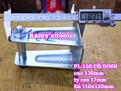 Đế càng cố định và xoay dùng cho bánh xe 150mm PL-150 Kamytools