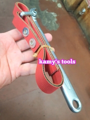 Cảo mở lọc nhớt lọc dầu bằng dây da cờ lê dây da 9 inch 225mm C-mart F0007-09 mở 30-160mm