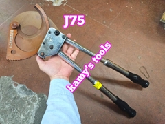 Kìm cắt cáp nhông J75 Manniu cắt đồng nhôm 75mm, kéo cắt cáp J75