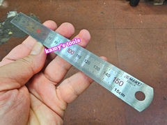 Thước lá inox C-mart 150mm 300mm D0019-150 D0019-300