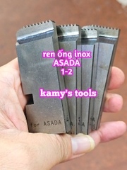 1-2 inch Dao tiện ren ống INOX Asada Ksu Piset hiệu Unir BSPT