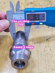 Vam cảo vô lăng xe cup 2 đầu răng ngoài 26mm Santa 50-0Cup