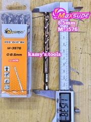 Mũi khoan sắt thép inox M35 chuôi lục giác Maxsupe 6.5mm 7mm 7.5mm 8mm 8.5mm 8mm 9mm 10mm 11mm 12mm 13mm