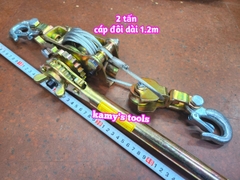 Kích căng cáp 2 tấn cáp đôi dài 1.2m Pat Ngk
