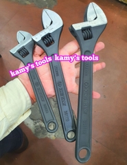 Mỏ lết xi đen 6 inch 8 inch 10 inch 12 inch Kingtony 3611-06P 3611-08P 3611-10P 3611-12P