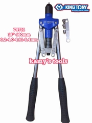 Kìm bấm rút đinh rive Kingtony 79711 dài 18 inch 460mm cỡ 3.2mm 4mm 4.8mm 6.4mm