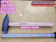Búa đầu vuông dẹp cán gỗ Crossman 1000g model 68-840