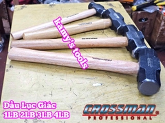 Búa thép đầu lục giác cán gỗ 1LB 2LB 3LB 4LB Crossman 68-401 68-402 68-403 68-404