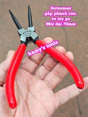 Kìm phe gắp phanh côn xe tay ga bi 6902 Hotssman 9 inch 225mm mũi dài 70mm