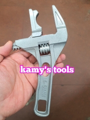 Mỏ lết miệng rộng 6-68mm, cờ lê vặn dây cấp nước bằng hợp kim nhôm dài 200mm