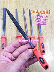 Bộ dũa giũa mini 6 cây Asaki AK-3900 cỡ 5mm 5x180mm