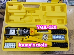 Kìm ép cos thủy lực YQK-120 10-120mm2 Manniu, kìm bấm cos Fresship Extra