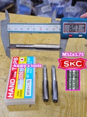 Bộ taro ta rô SKC M12x1.75 Nhật 3 mũi chính hãng logo khắc rõ nét