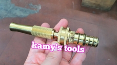 Vòi xịt nước tưới cây, rửa xe bằng đồng chất lượng cao, đầu xịt nước model E0005 Buddy