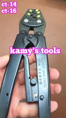 Kìm bấm cos Tai Cheng TAC 1.5-16mm2 model CT-14 CT-16, kềm bấm cos