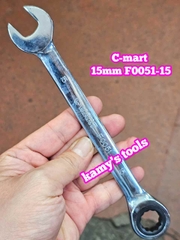 Cờ lê vòng miệng tự động C-mart 14mm 15mm 16mm 17mm 18mm 19mm F0051-14 F0051-15 F0051-16 F0051-17 F0051-18 F0051-19