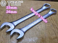 Cờ lê vòng miệng 25mm 26mm TYETI dài 405mm TYETI-3225A TYETI-3226A