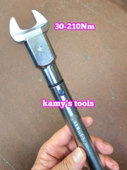 Cần siết cân chỉnh lực đổi đầu 1/2 inch 30-210Nm 9 cờ lê miệng 13-30mm
